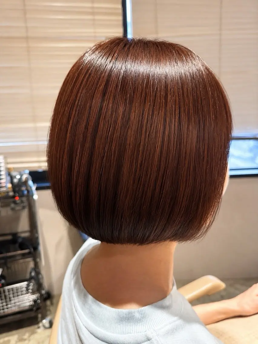 ショート カット 菜愛／ボブ カットモデル募集中のヘアスタイル