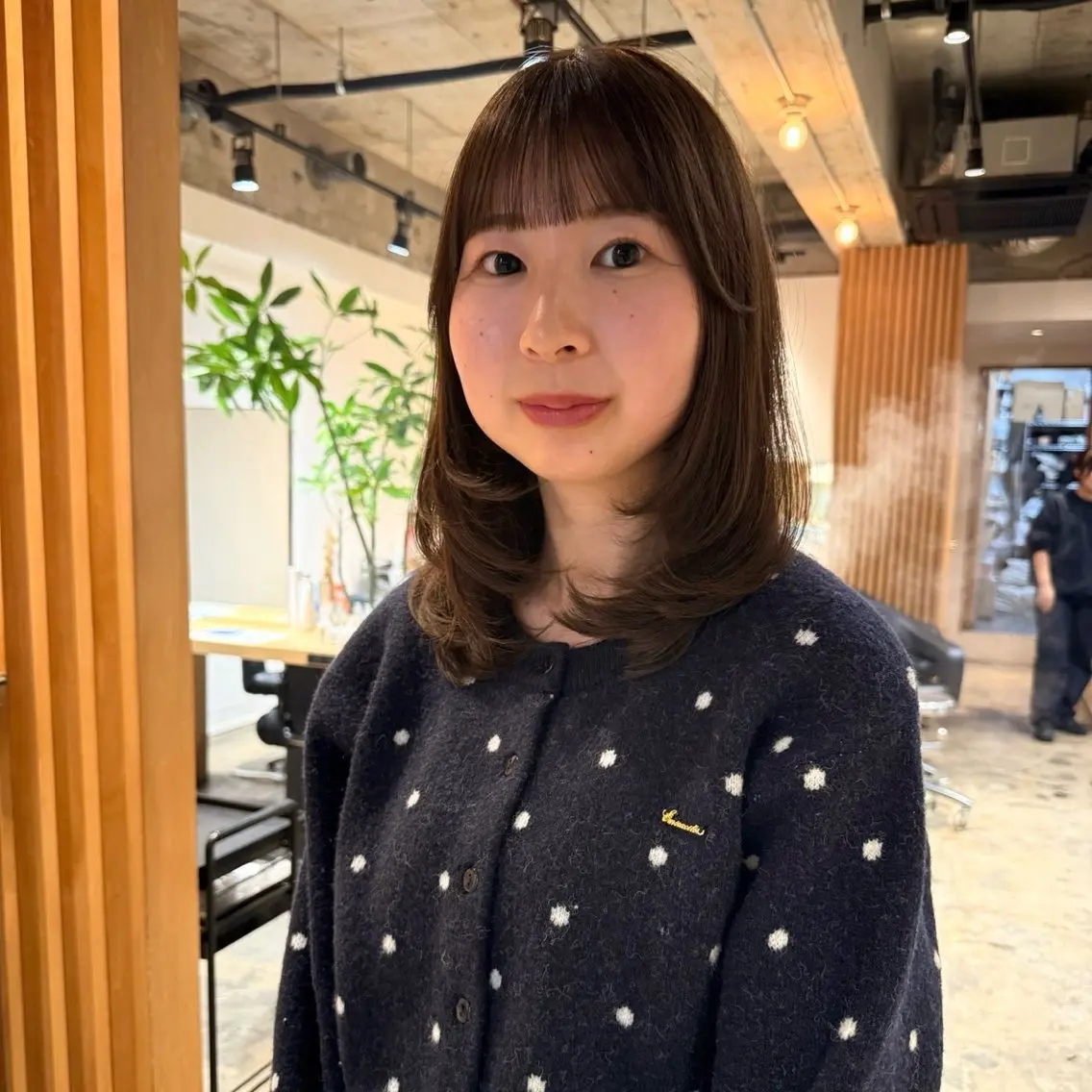 ミディアム カラー カット ヘアカラー ANY sayaᯓ★のヘアスタイル
