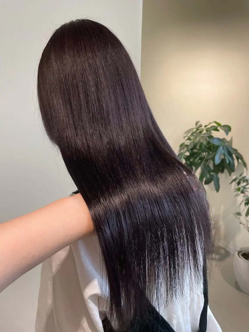 【自分史上最高の艶髪】カット＋髪質改善カラーエステ＋トリートメント🫧の写真