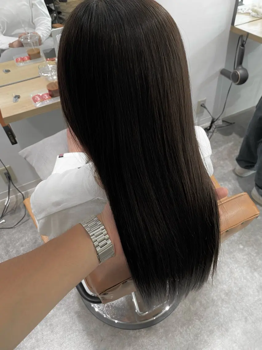 ロング カット ヘアカラー 髪質改善/橿原神宮前 /藤田和輝のヘアスタイル