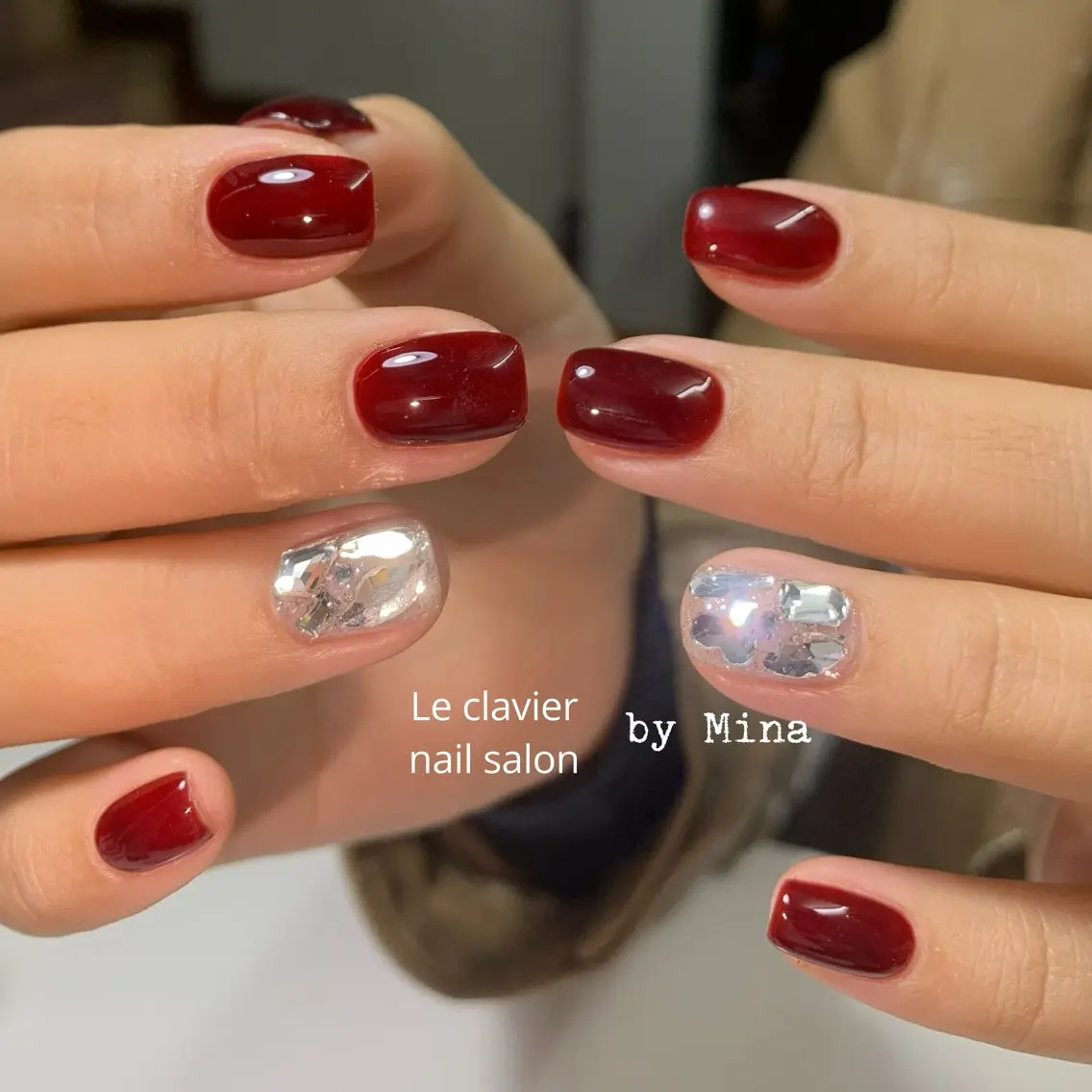 ネイル アートネイル 長さ出し ジェルネイル パラジェル スカルプネイル ハンドネイル ハンドケア Mina Nailのネイルデザイン