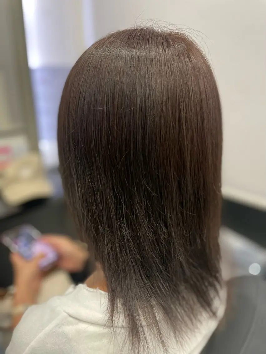 ミディアム エクステ ひょう/germeのヘアスタイル