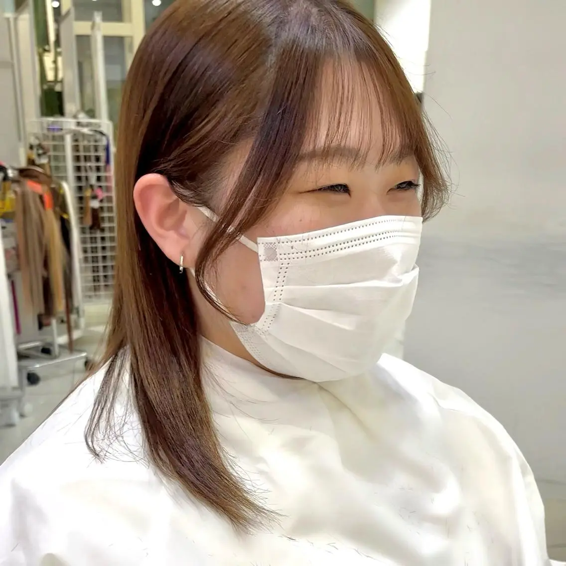 ストレートパーマの写真