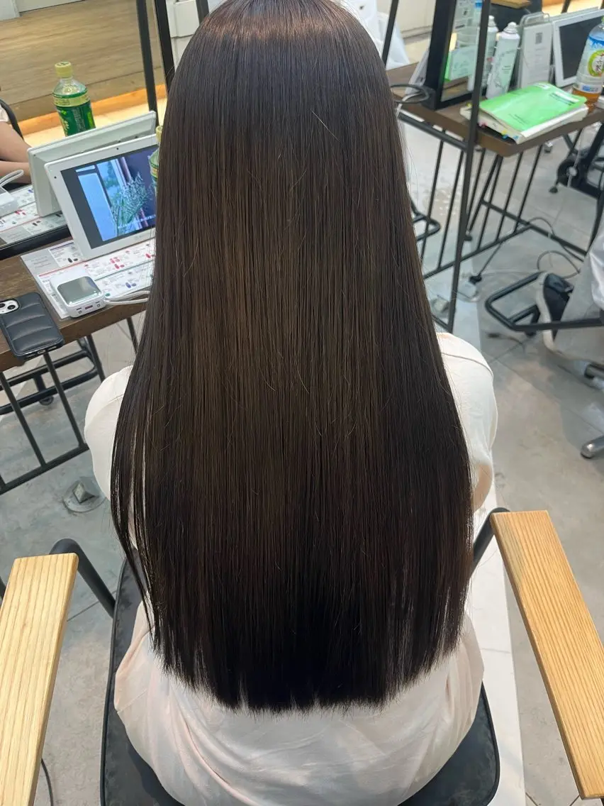 ロング カラー せりな🎀🕯️ /透明感カラーのヘアスタイル