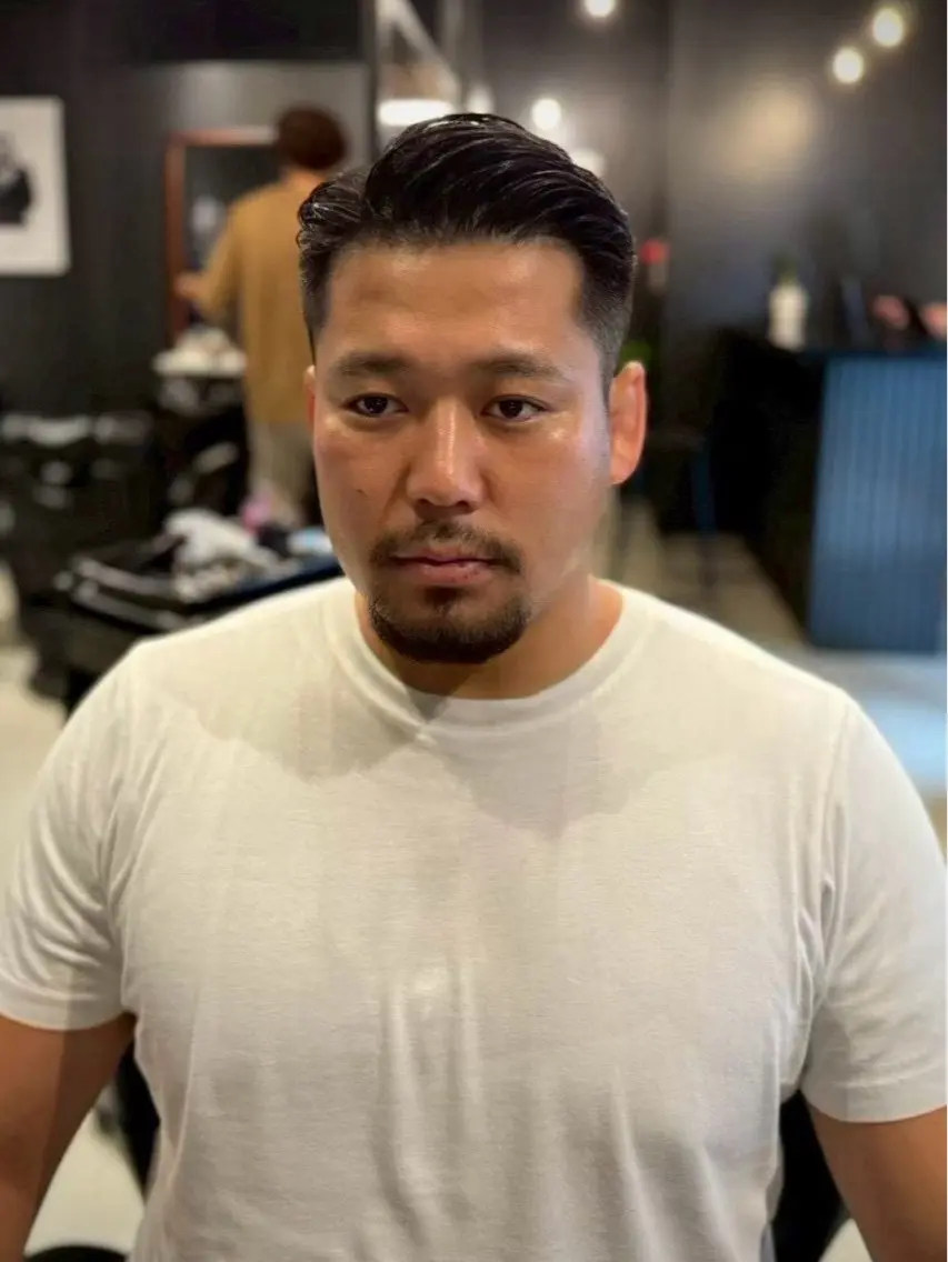 ショート 💈イケオジヘア💈 千歳のヘアスタイル