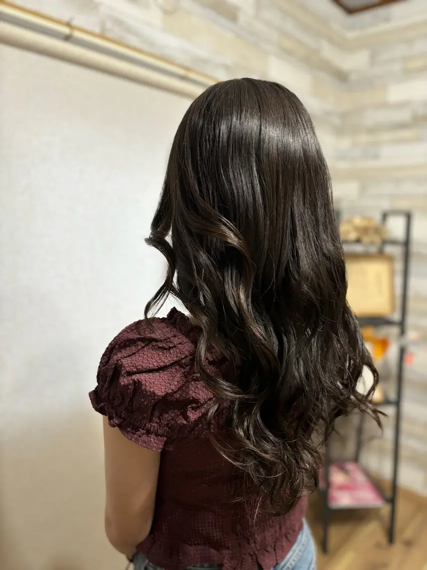 ヘアアレンジ🌿巻き髪hairの写真