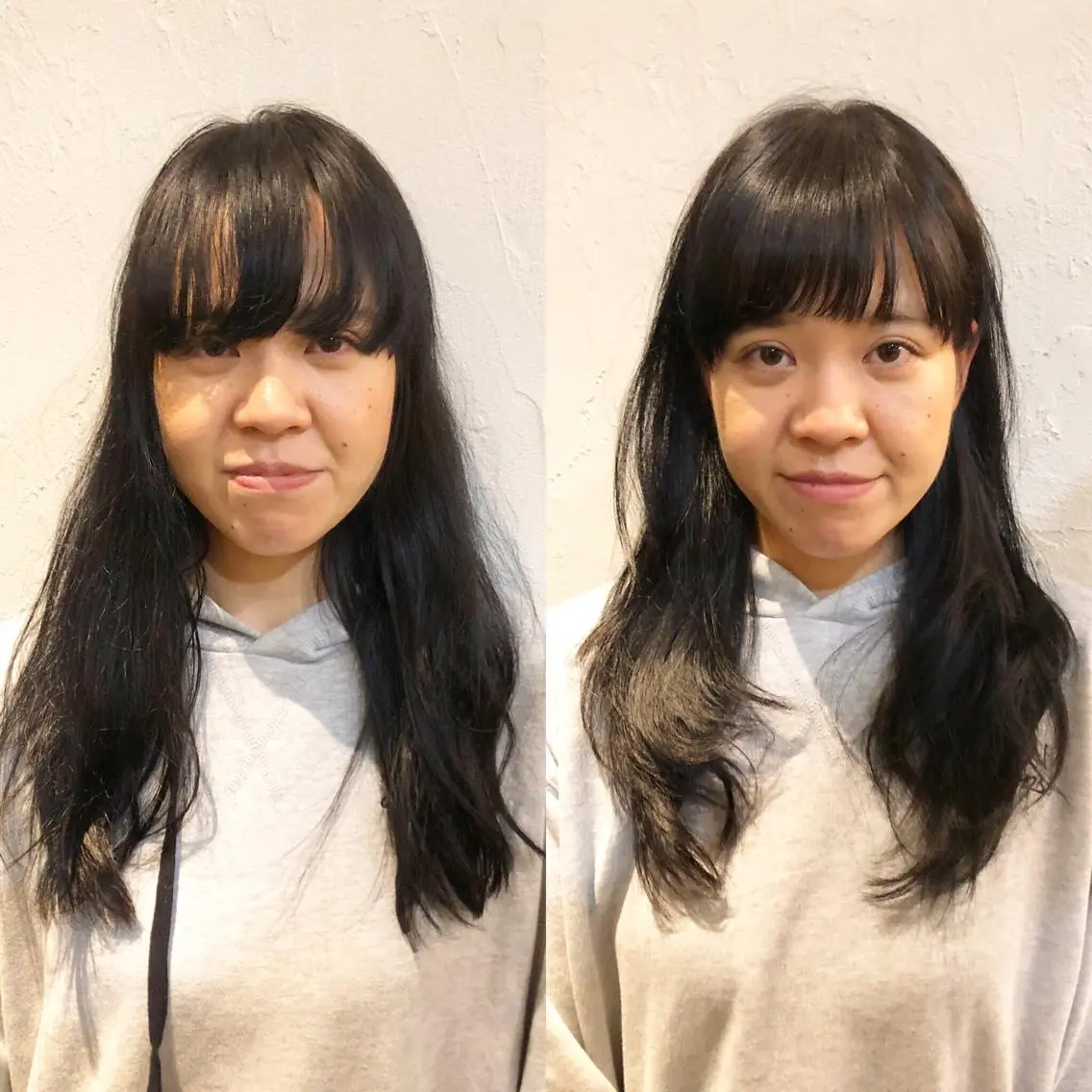 ミディアム 髪質改善縮毛矯正 専門店のヘアスタイル