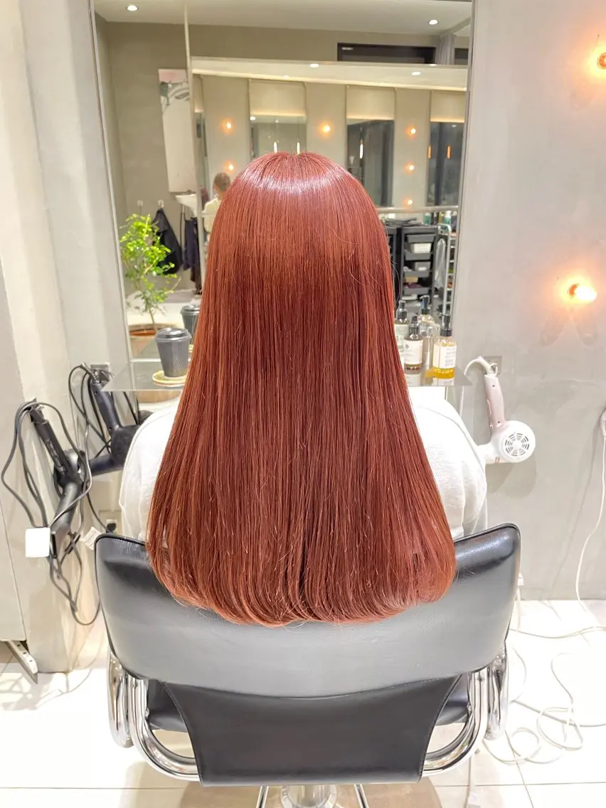 ロング カラー ヘアアレンジ ヘアカラー トリートメント ヘッドスパ ヘアセット 艶髪/レイヤーカット 🐣misakiのヘアスタイル