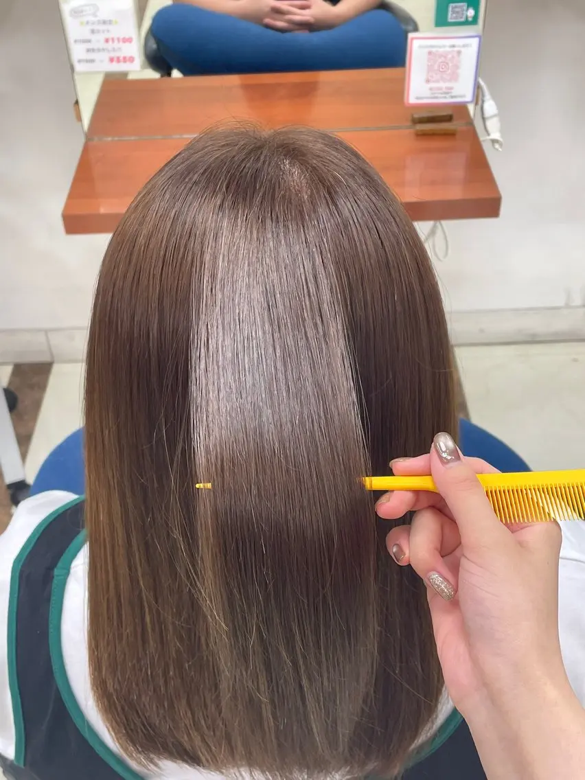 セミロング ☁️MIZUKI‎ ☁️髪質改善のヘアスタイル