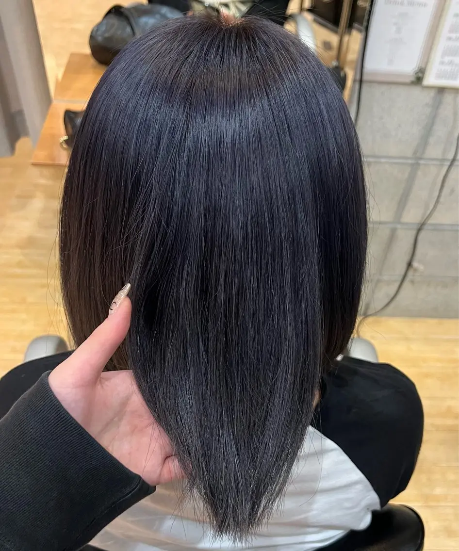 ベーシックカラー🩷🩵+さらさらトリートメント✨💖の写真