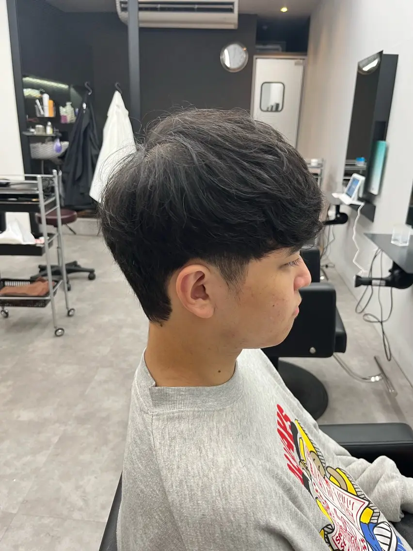 ショート 永井 脩弥のヘアスタイル