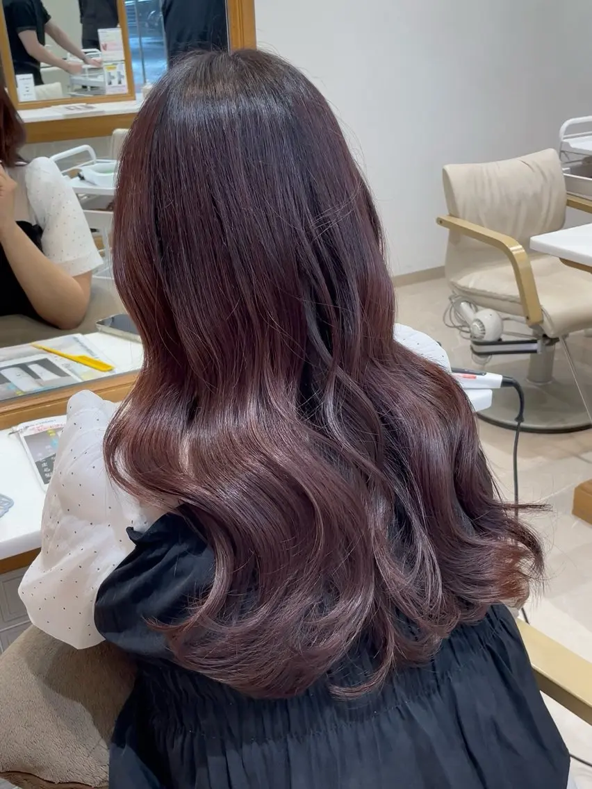 ロング カラー ブラウンカラー 髪質改善 トリートメント カット ヘアカラー トリートメント 髪質改善ケア/透明感 カラー伊藤 千尋のヘアスタイル