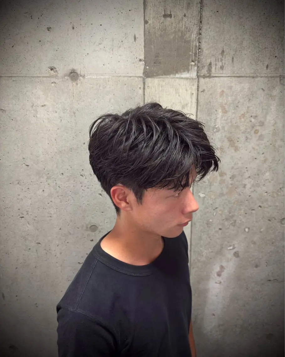 ショート メンズ ショートヘア カット 永井 皓大のヘアスタイル