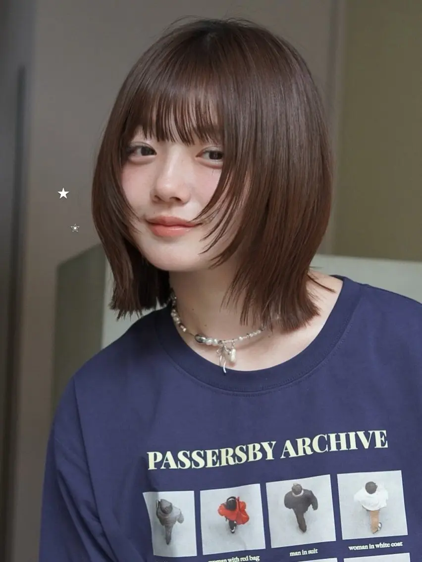 ショート カット トリートメント ボブカット/ レイヤーボブ/いろはのヘアスタイル