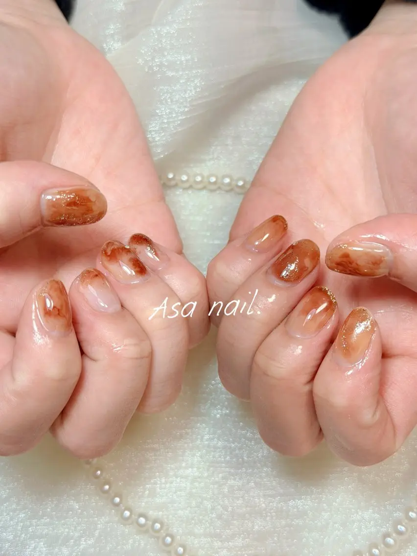 ネイル ニュアンスネイル Asa Nail 亀戸 平井のネイルデザイン