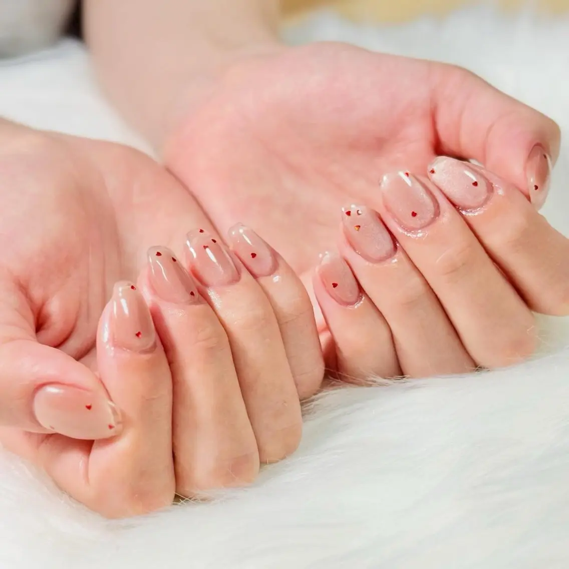 ネイル クリアネイル フレンチネイル ハンドネイル Coco Nailのネイルデザイン