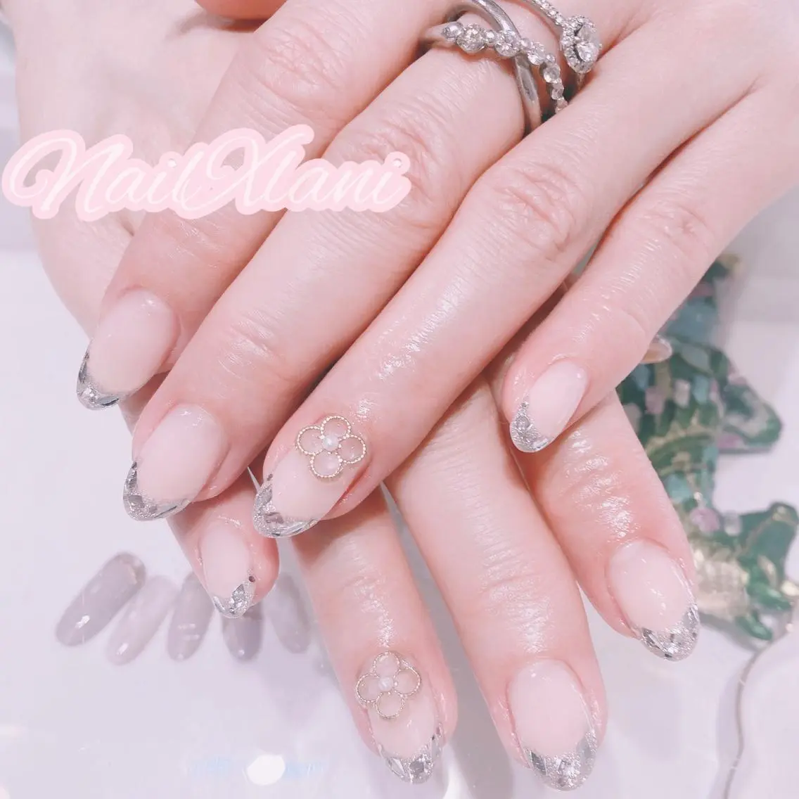 ネイル ハンドネイル Nail×Lani 深爪矯正対応◎のネイルデザイン