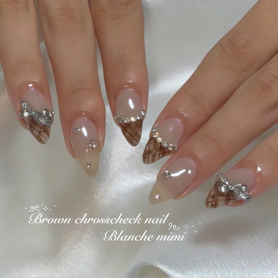 ネイル ハンドネイル Blanche mimi.u_aのネイルデザイン