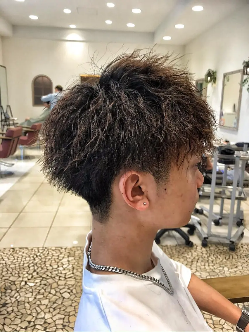 【全員】 メンズカット&ツイストパーマの写真