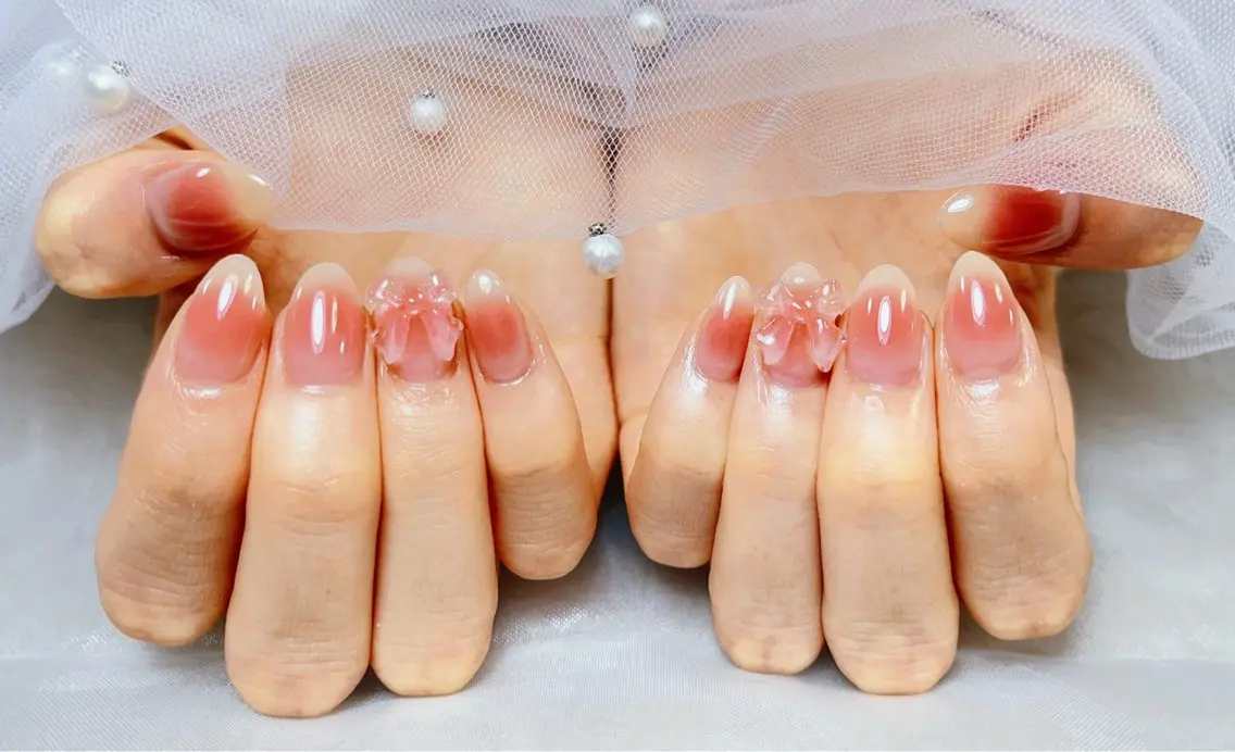 ネイル オーロラネイル チークネイル フットネイル フレンチネイル ジェルネイル NEW NAIL💞 yukiのネイルデザイン