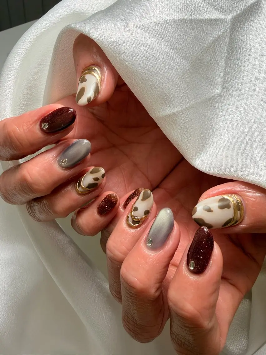 ネイル ハンドネイル nail salon BrooChillのネイルデザイン