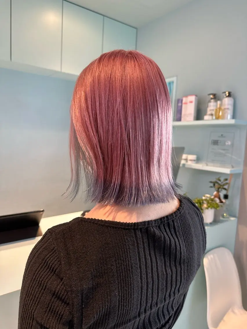 ショート ボブ ケアブリーチ🌟 ♢WATARU♢のヘアスタイル