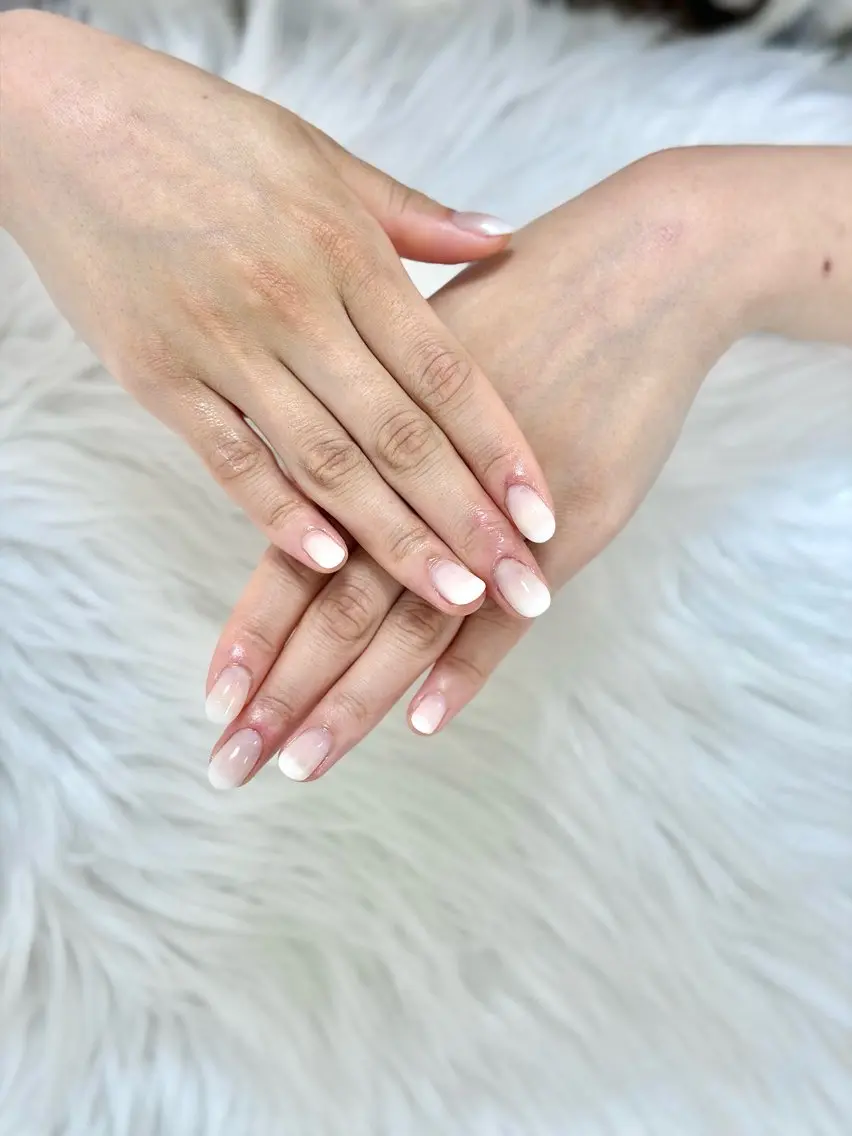 ネイル ジェルネイル グラデーション ワンカラーネイル ハンドネイル PROVE NAIL 爪整体のネイルデザイン