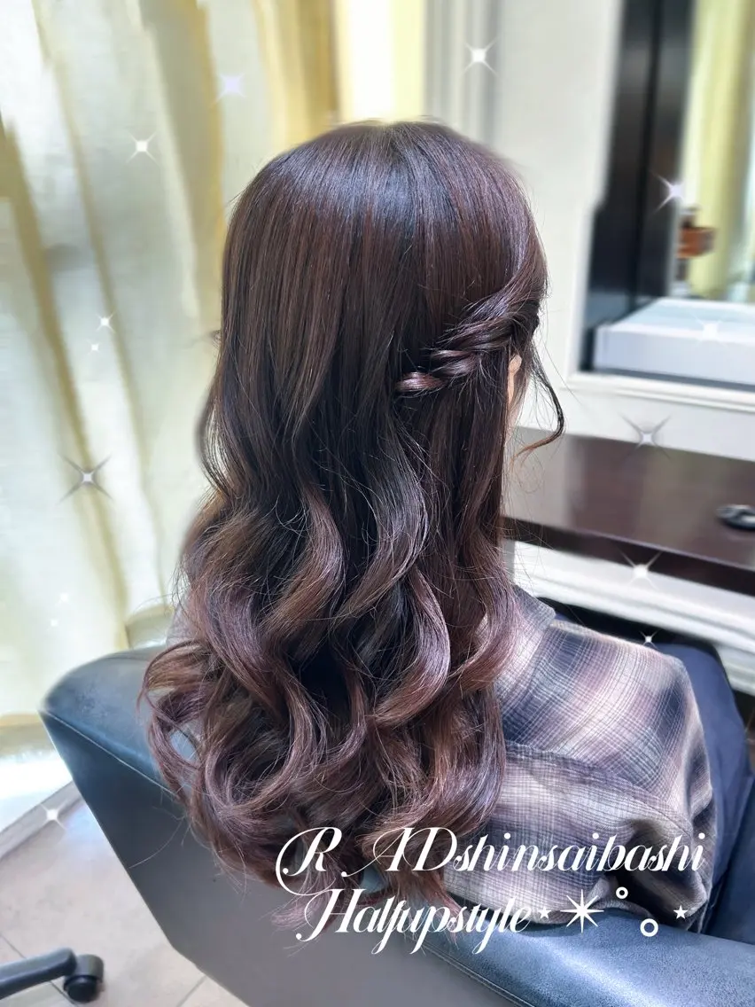 ヘアアレンジ RAD心斎橋 .†⋆RICOのマツエク・マツパデザイン