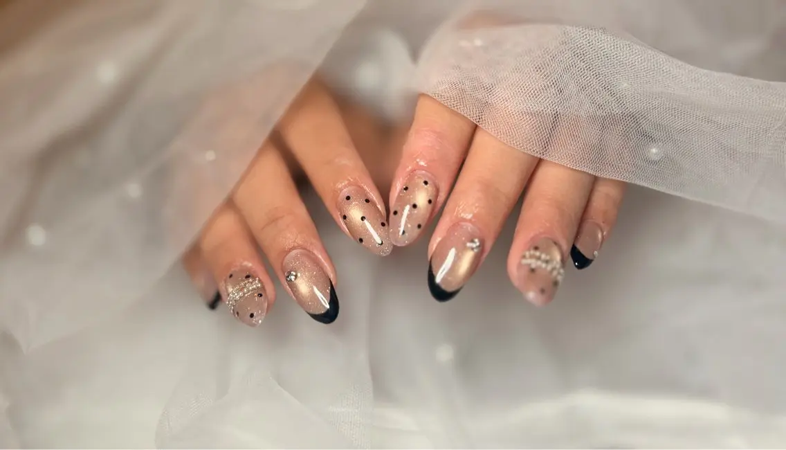 ネイル ハンドネイル NellyNail *̩̩̥ あおい🌷のネイルデザイン