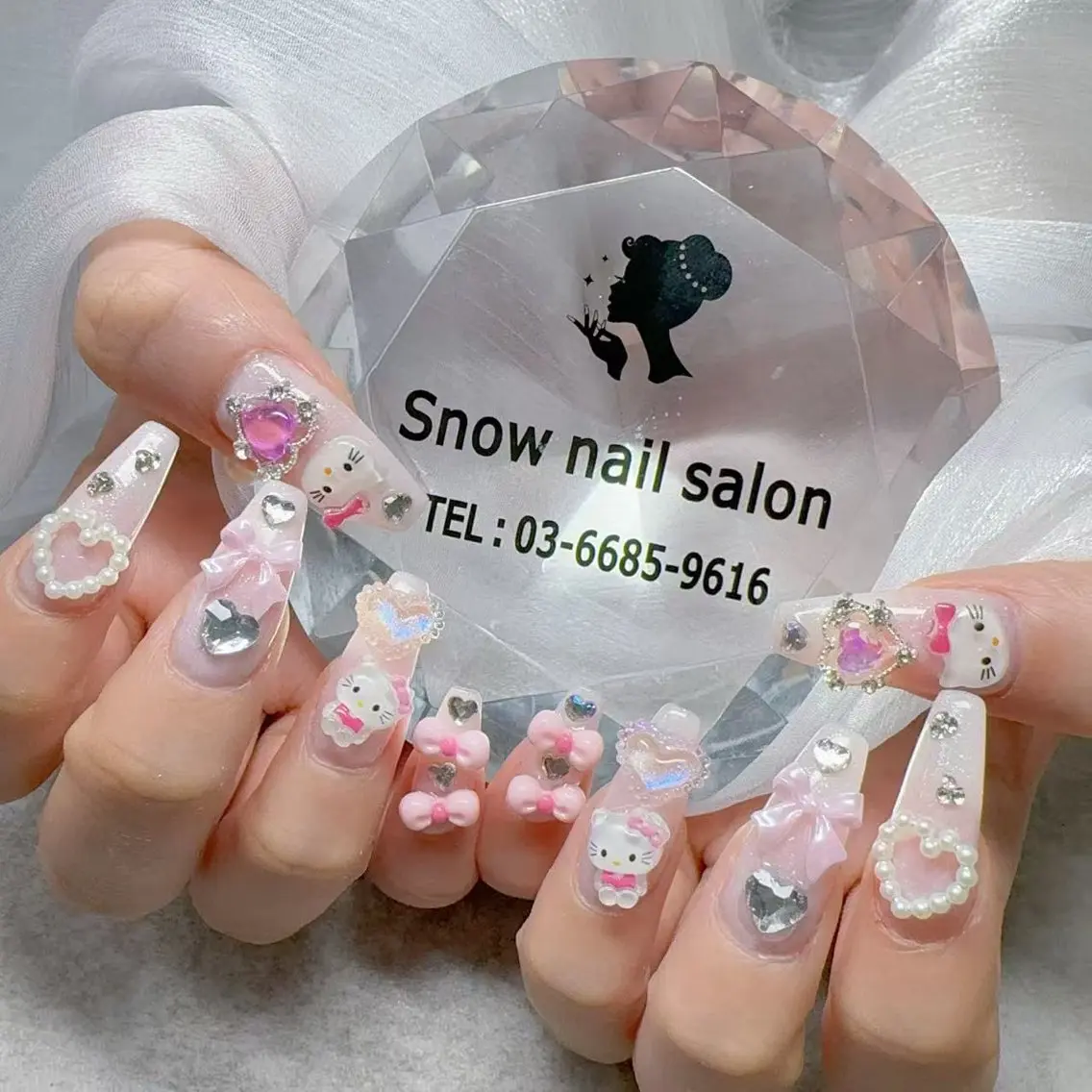 ネイル ハンドネイル snow nail salonのネイルデザイン