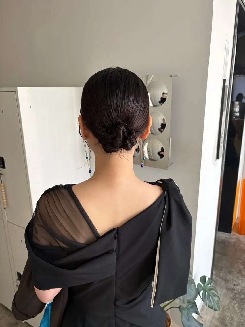 ミディアム ヘアセット 🌟琉花/髪質改善 /レイヤー🌟のヘアスタイル