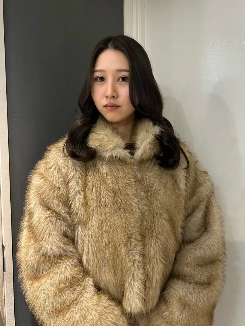 セミロング カット ヘアカラー トリートメント えり 堀江/ボブ /レイヤー/艶髪のヘアスタイル