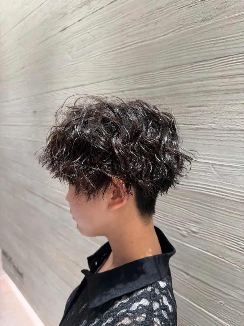 パーマ ナカイフウタ/パーマ /透明感カラーのヘアスタイル