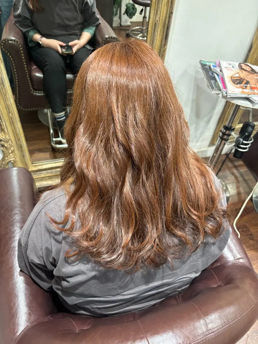 ロング カラー よしだ まゆこのヘアスタイル