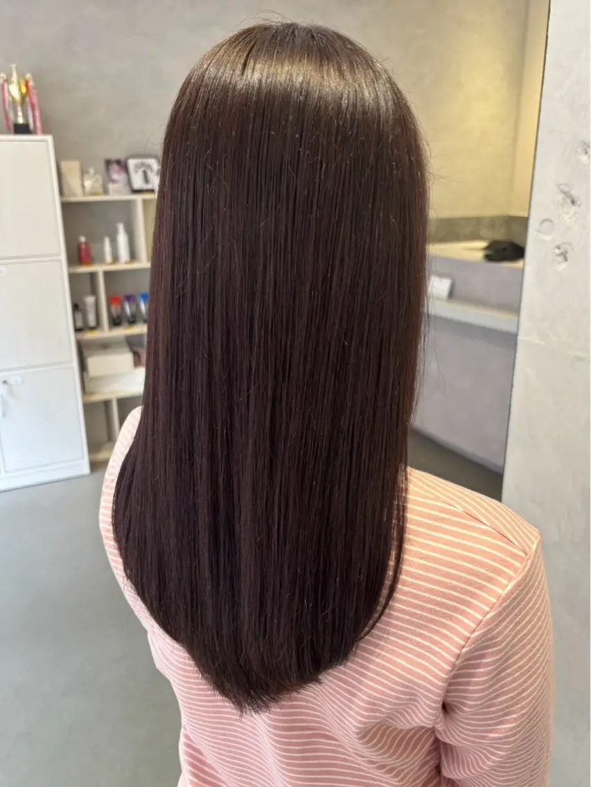 カラー ヘアカラー トリートメント Earth🎀 の んのヘアスタイル