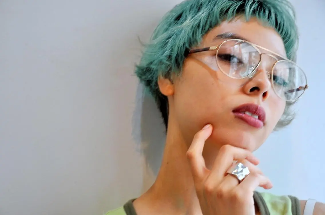ショート カラー ネイル OKAMOTO SUSUMUのヘアスタイル
