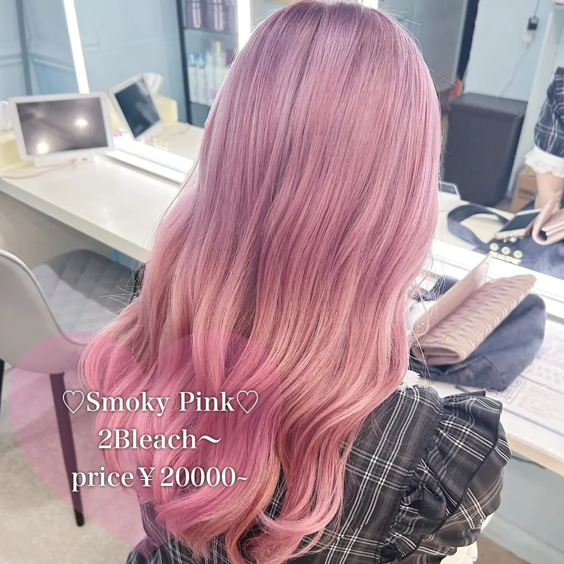 ロング カラー カット ヘアカラー トリートメント 💕ブリーチ/ヘアメ 🎀YUUKAのヘアスタイル