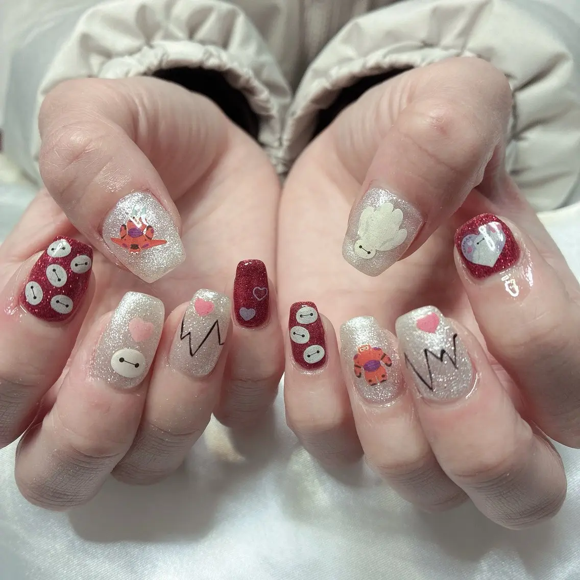ネイル 持ち込み ハンドネイル フットネイル Adite nailのネイルデザイン
