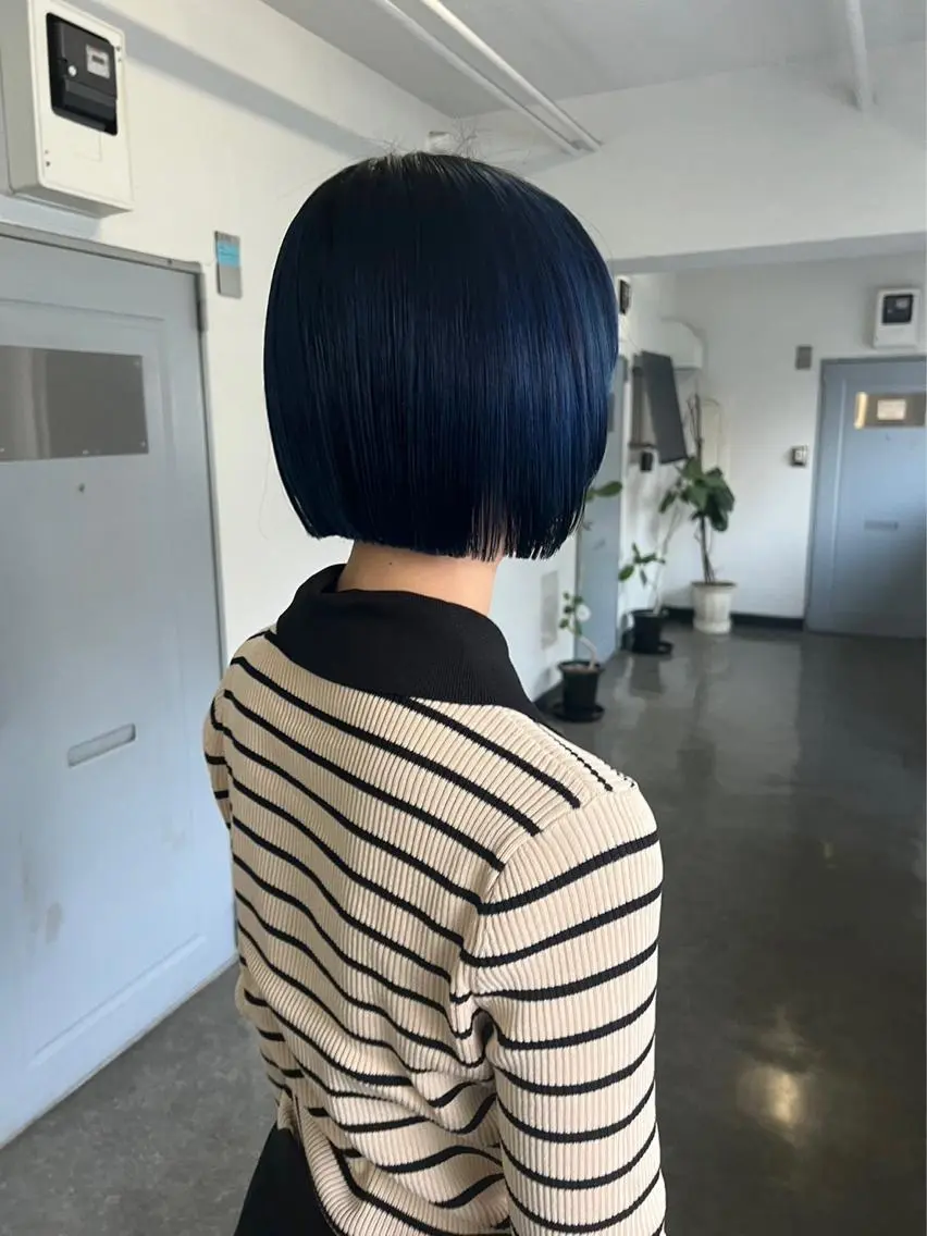 🐠ワンレンボブカット🐠➕トリートメント🧴の写真