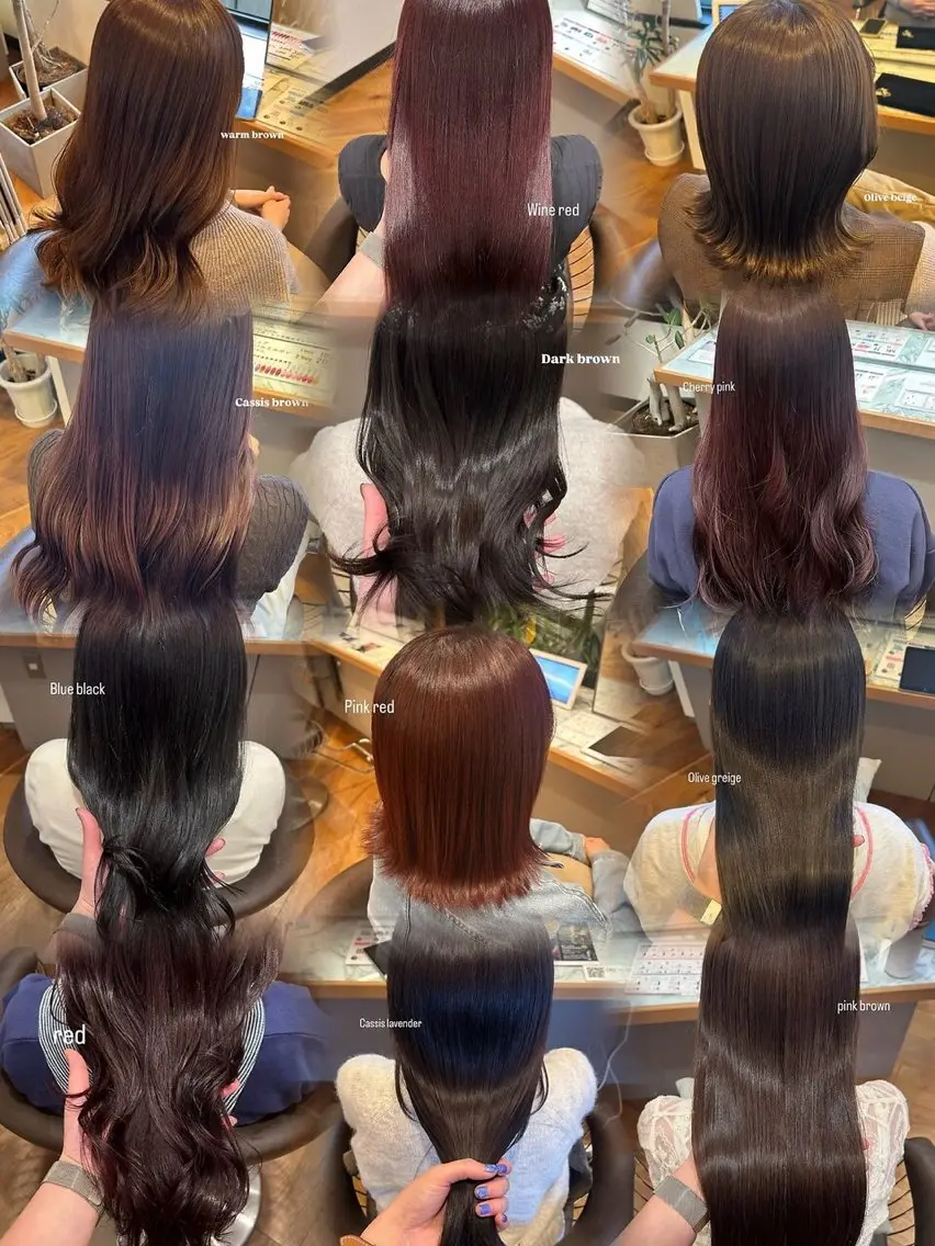 〈初めての方限定〉 Cut(練習モデル)+似合わせカラー(ワンカラー)+Aujua mask treatmentの写真