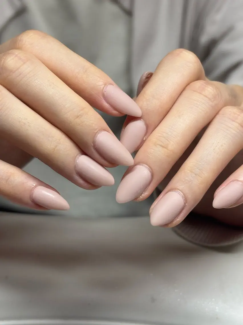 ネイル マットネイル ワンカラーネイル ハンドネイル osakana nailのネイルデザイン