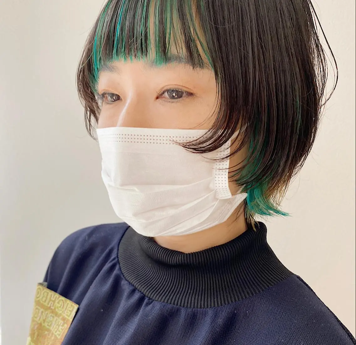 ショート カラー ヘアアレンジ ミストバング  フェイスフレーミング ヘアカラー 西山梨々【5/1〜 復帰致します🌼】のヘアスタイル