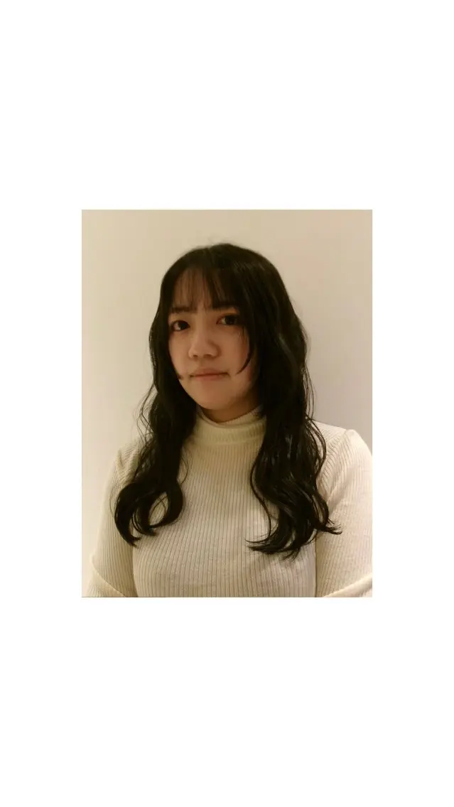 ロング カラー ヘアアレンジ yuzuki縮毛矯正 /カラーモデルのヘアスタイル