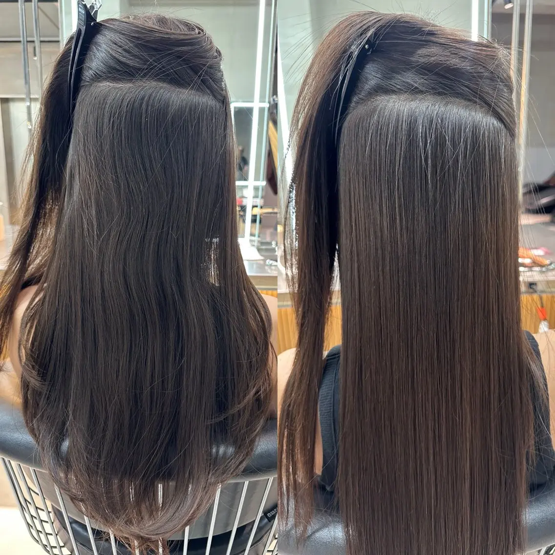 ロング 縮毛矯正 トリートメント ✨髪質改善特化✨副 店長椎葉信乃介のヘアスタイル