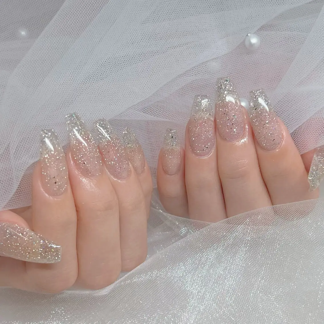 セミロング ハンドネイル Ange Nailistのネイルデザイン