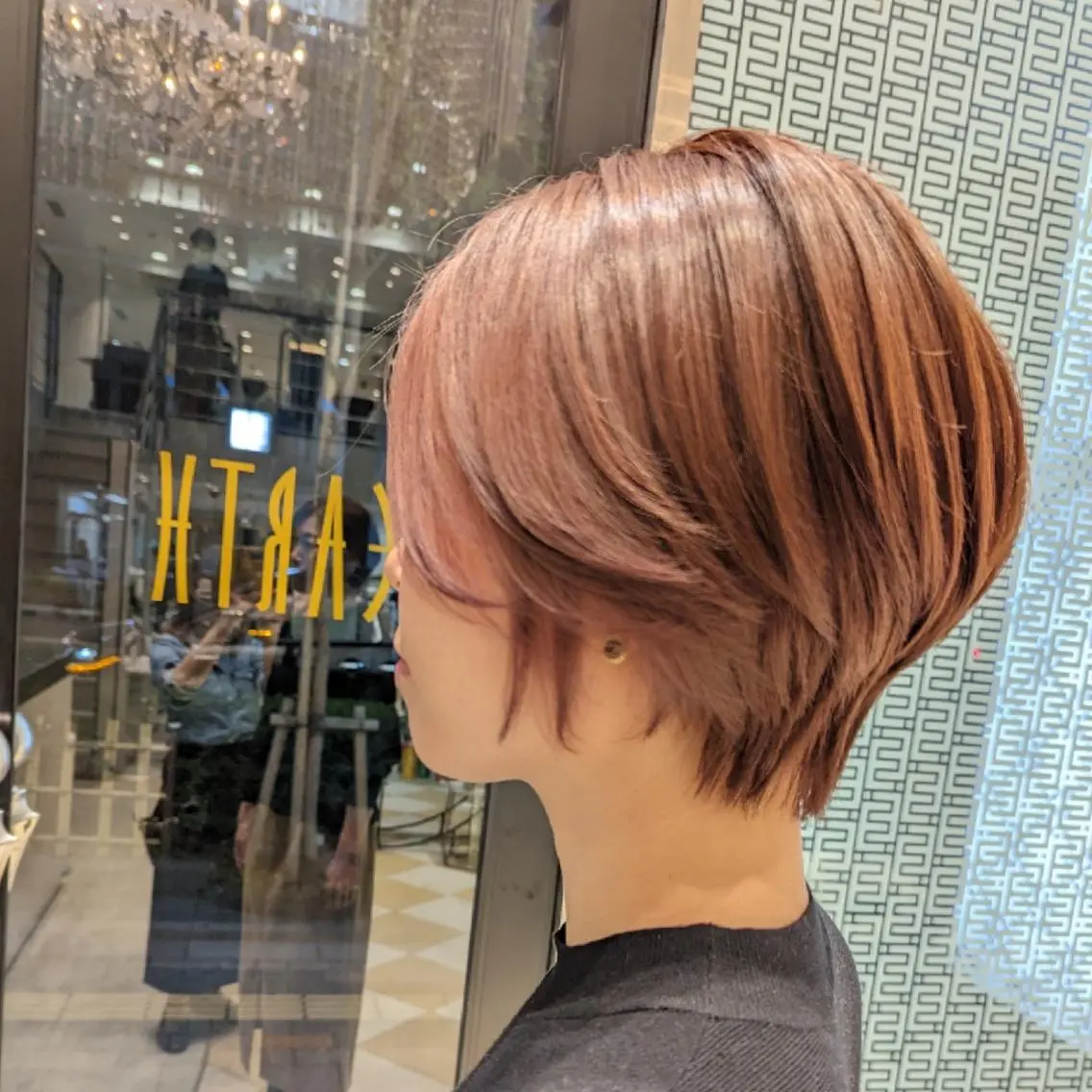 ショート カラー カット トリートメント ヘアセット  知念　香トータル ビューティー🌷のヘアスタイル