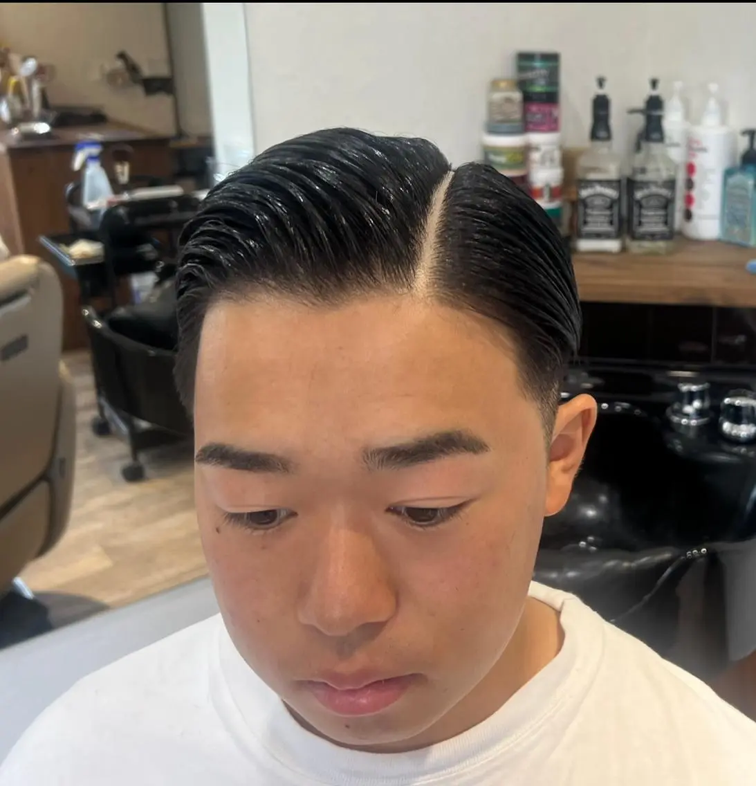 メンズ ツーブロック 新宿無料メンズカット 松橋　風弥のヘアスタイル