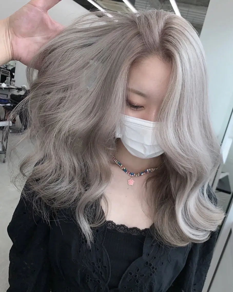 ミディアム 名駅/カラーモデル 募集/sakuraのヘアスタイル