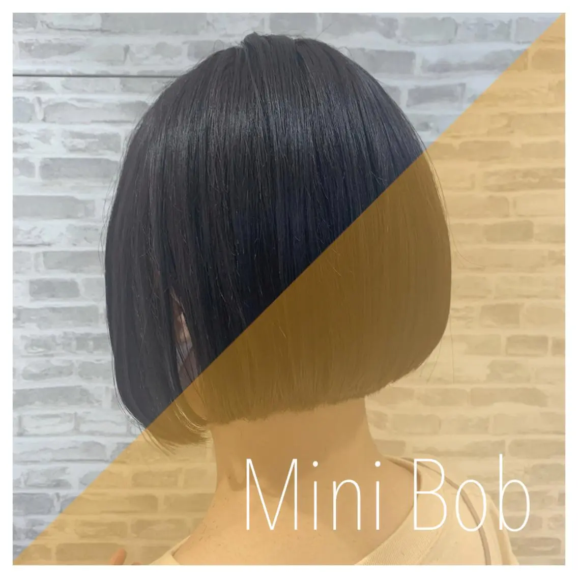 ショート ボブ 💎 透明感カラー ✨Erina 💎のヘアスタイル