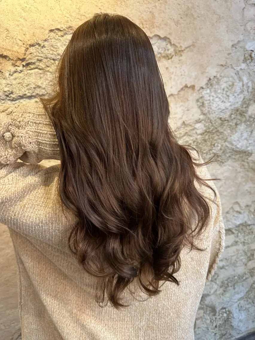 ロング カット ヘアカラー トリートメント Flor 上大岡 🌱山本一葉🌱のヘアスタイル